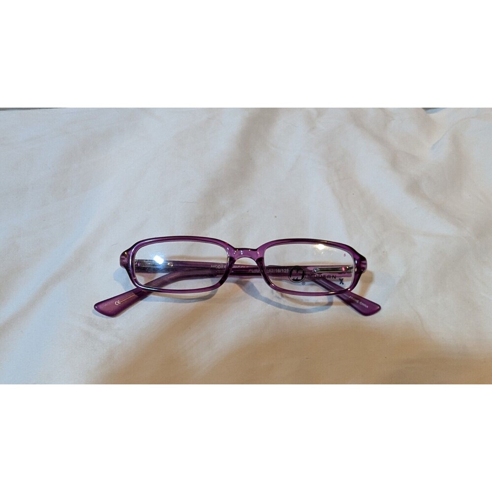 Kids Modern Optical Wiggle Purple Eyeglass Frame Only